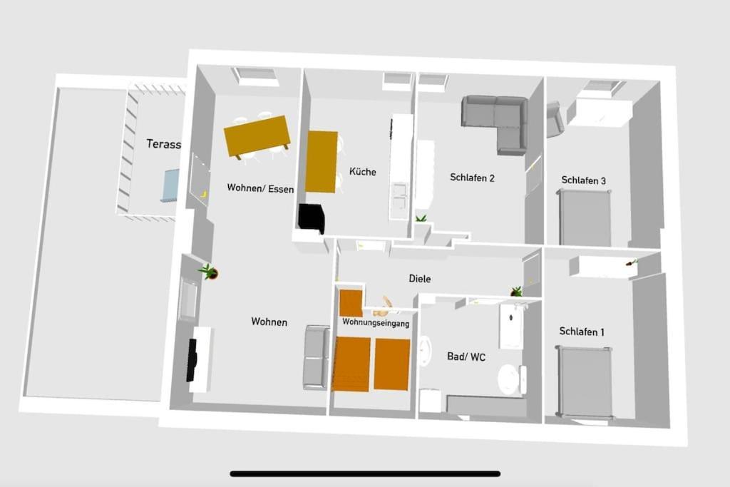 Dachgeschoss Traum Schwelm Bluecherstr - Naehe Dus & Dortmund & Koeln & Essen Exterior foto